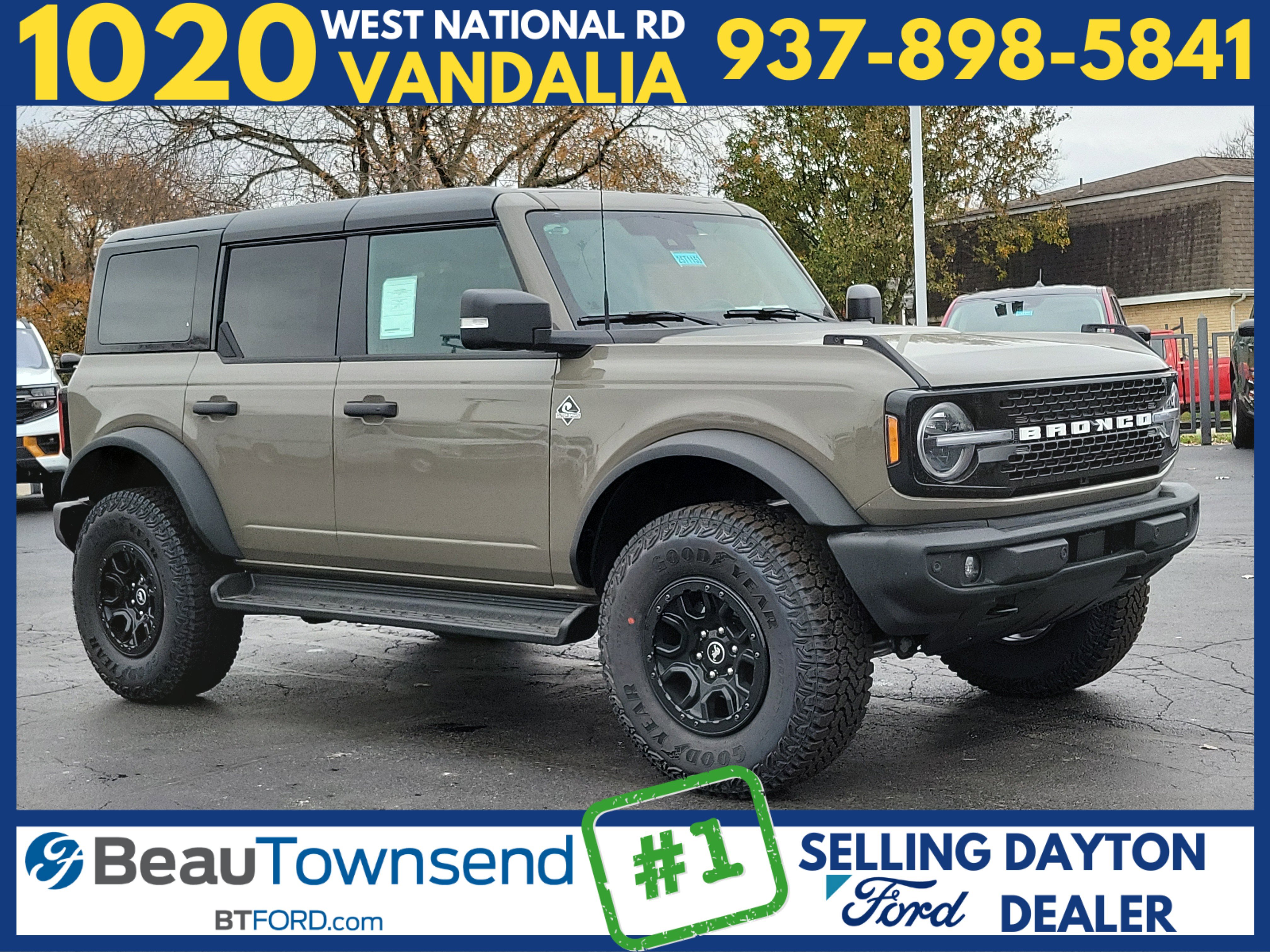 New 2025 Ford Bronco Outer Banks w/ Sasquatch Package
