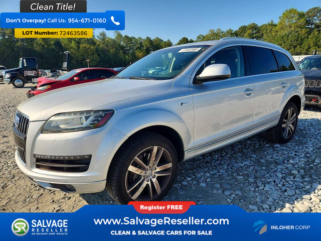 Used 2013 Audi Q7 3.0T Premium Plus w/ Premium Plus Pkg