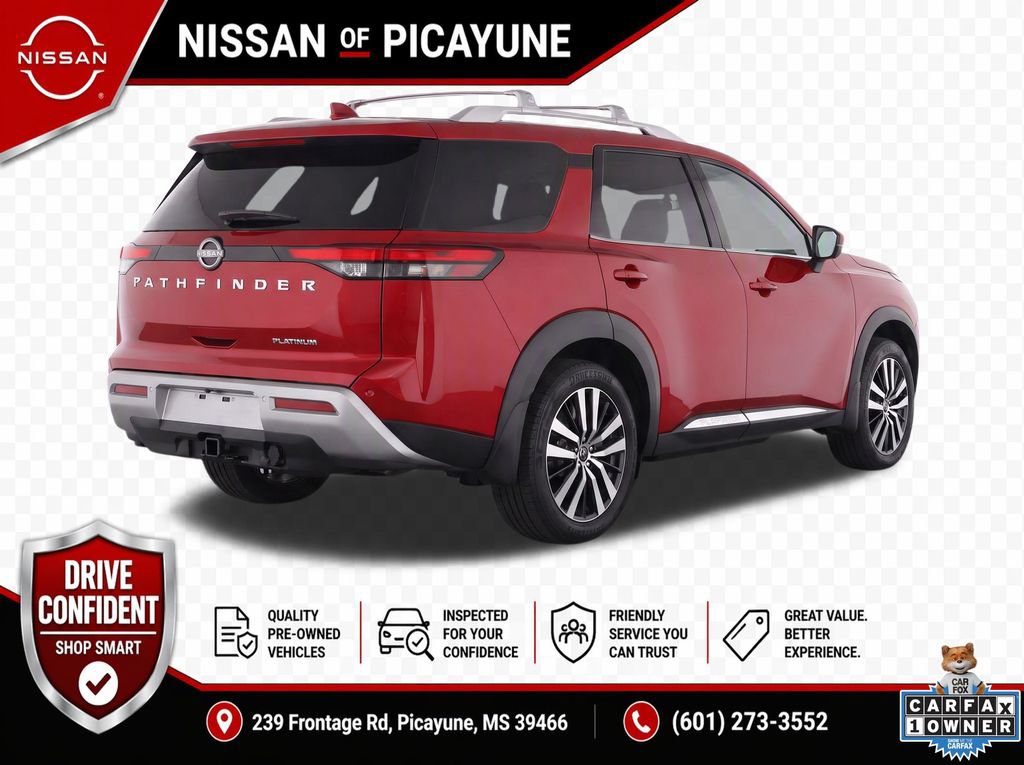 Certified 2025 Nissan Pathfinder Platinum w/ Cargo Package FWD image 4