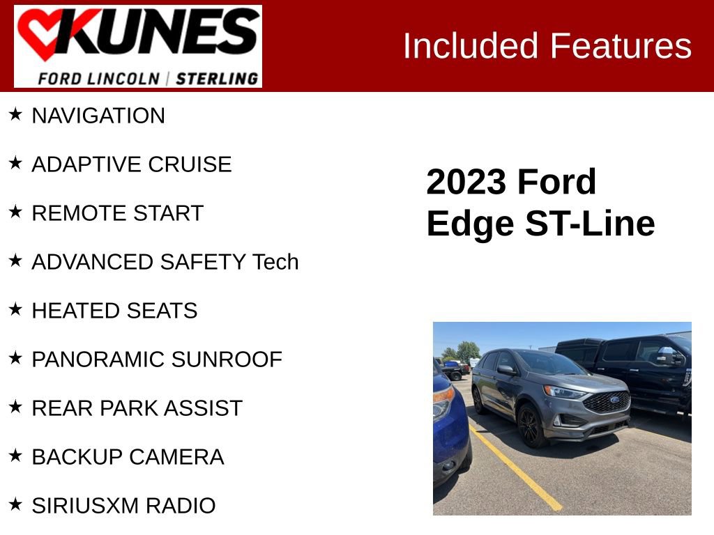 Used 2023 Ford Edge ST-Line AWD/4WD image 2