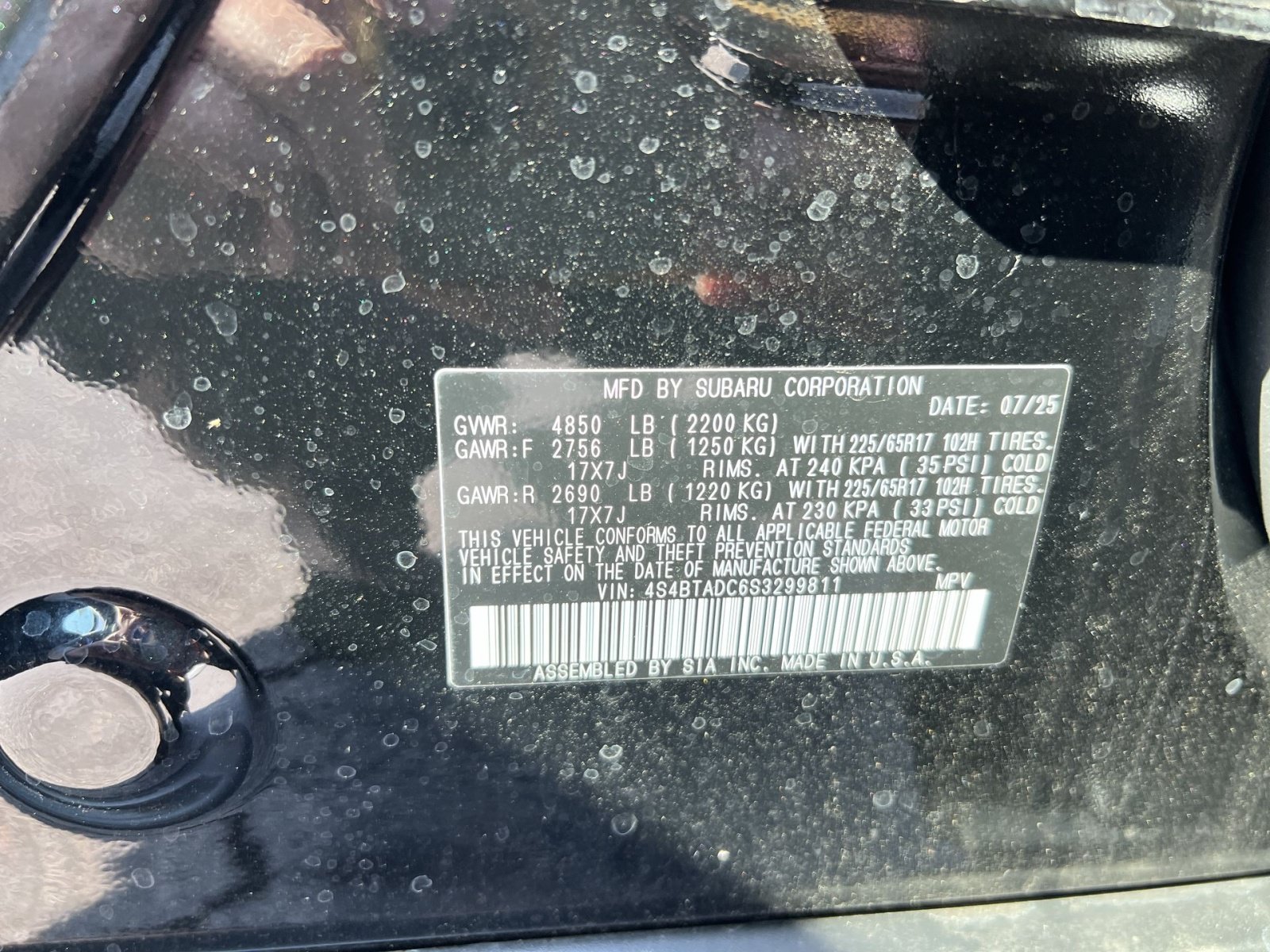 Used 2025 Subaru Outback Premium AWD/4WD image 27