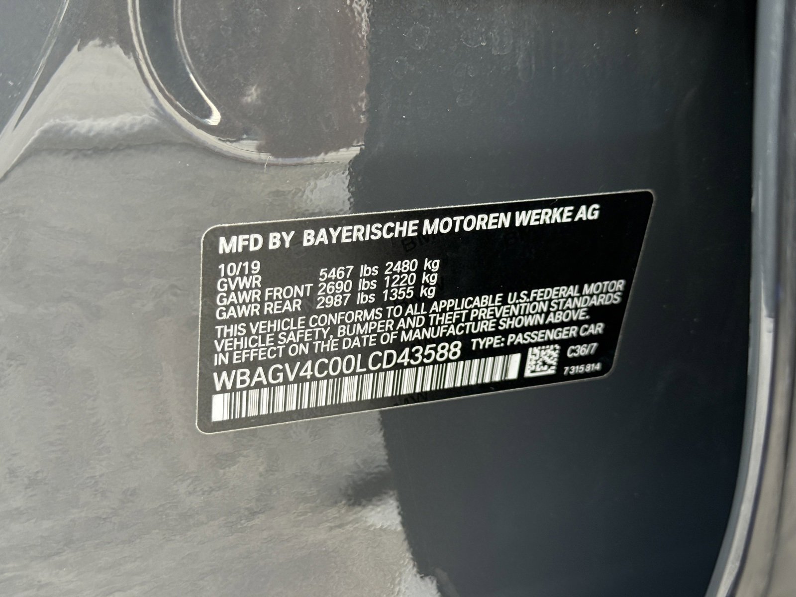 Used 2020 BMW 840i Gran Coupe xDrive w/ Driving Assistance Package image 28