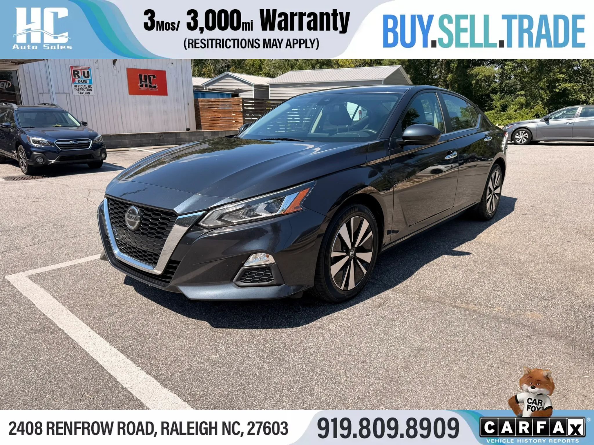 Used 2022 Nissan Altima 2.5 SV FWD image 1