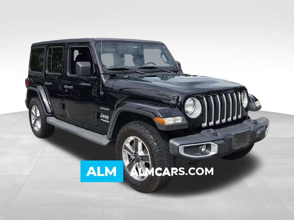 Used 2021 Jeep Wrangler Unlimited Sahara AWD/4WD image 1
