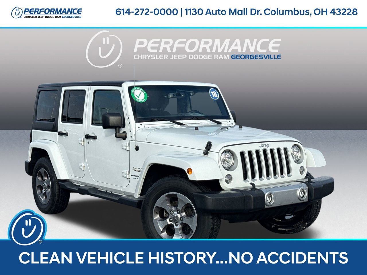 Used 2018 Jeep Wrangler Unlimited Sahara