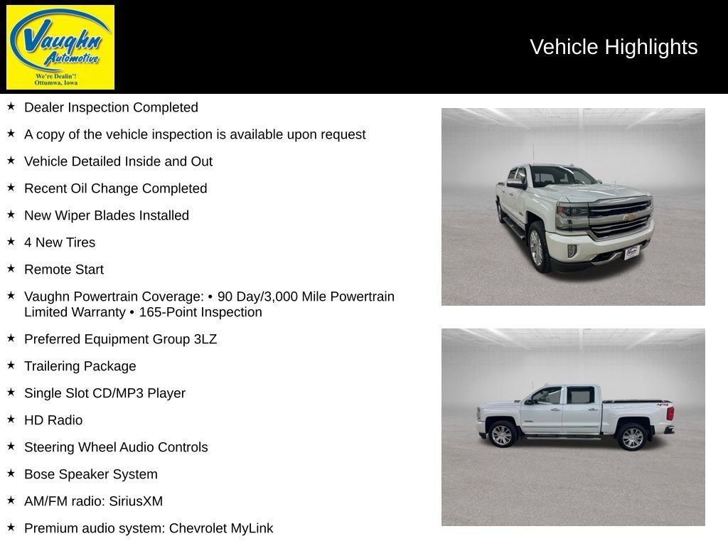 Used 2018 Chevrolet Silverado 1500 High Country AWD/4WD video 2