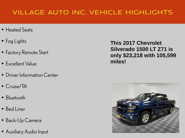 Used 2017 Chevrolet Silverado 1500 LT w/ All Star Edition AWD/4WD image 14