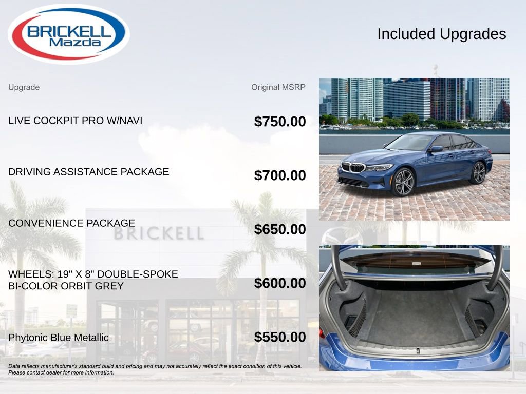 Used 2022 BMW 330i Sedan w/ Driving Assistance Package image 13