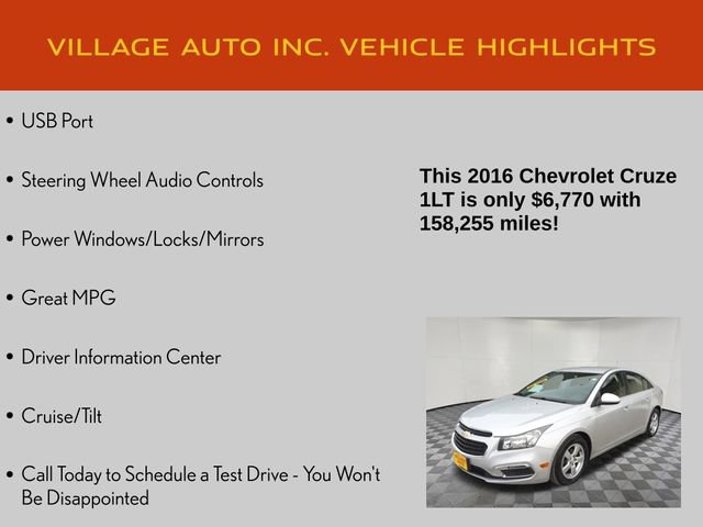 Used 2016 Chevrolet Cruze LT image 7