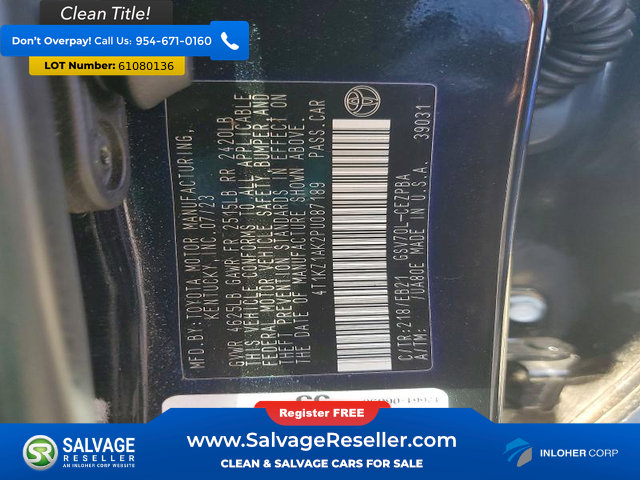 Used 2023 Toyota Camry TRD FWD image 16