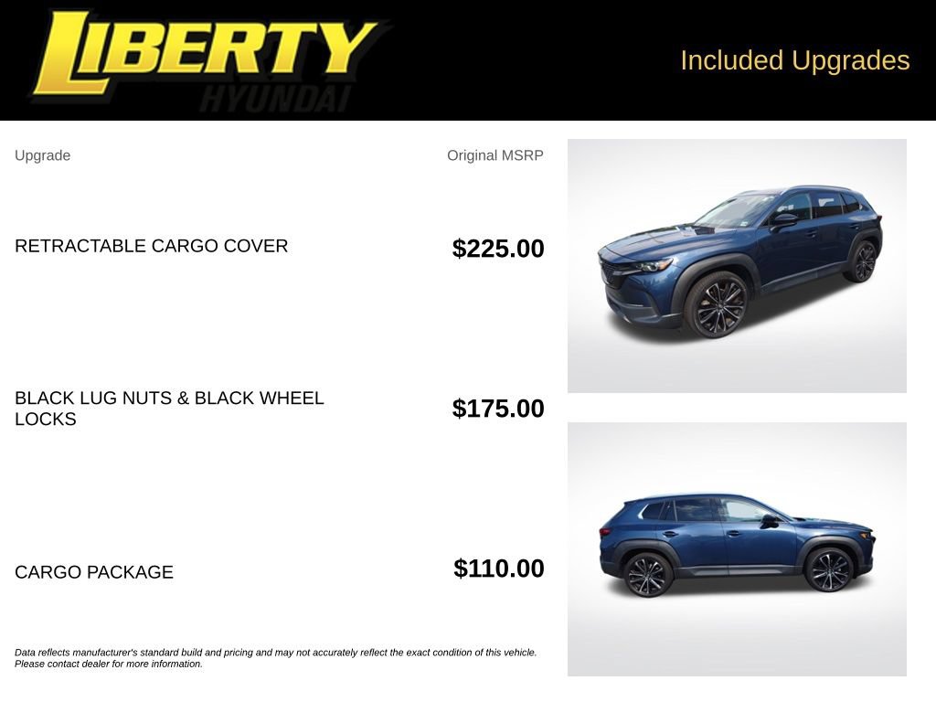Used 2024 MAZDA CX-50 AWD 2.5 S w/ Cargo Package image 6