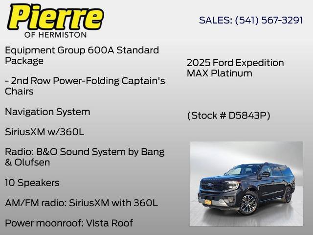 Certified 2025 Ford Expedition Max Platinum AWD/4WD image 7