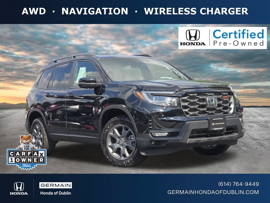 Certified 2025 Honda Passport TrailSport image 1
