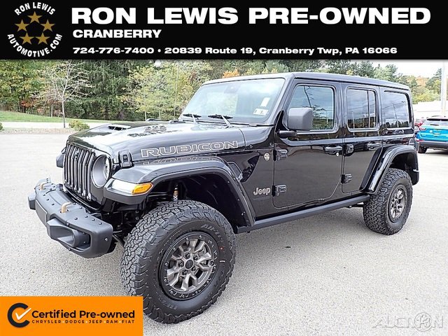 Certified 2021 Jeep Wrangler Unlimited Rubicon w/ Trailer Tow Package