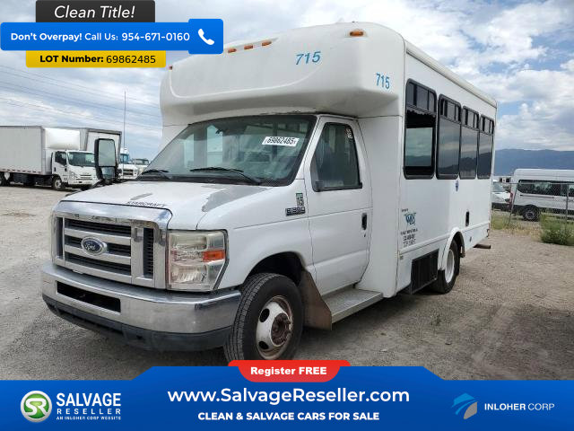 Used 2012 Ford E-350 and Econoline 350 Super Duty w/ Shuttle Bus Prep Pkg