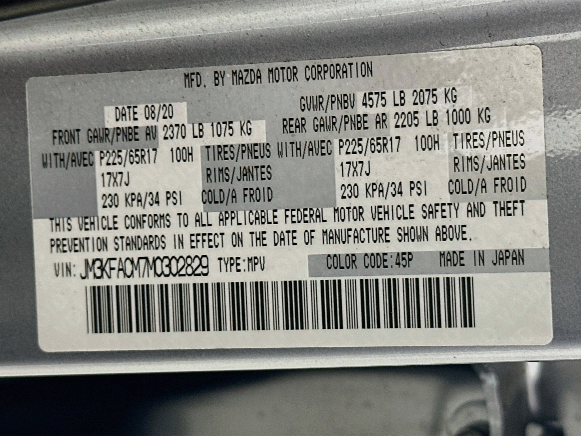 Used 2021 MAZDA CX-5 Touring FWD image 30