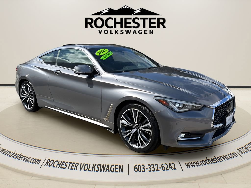 Used 2021 INFINITI Q60 3.0t Luxe w/ Essential Package image 8