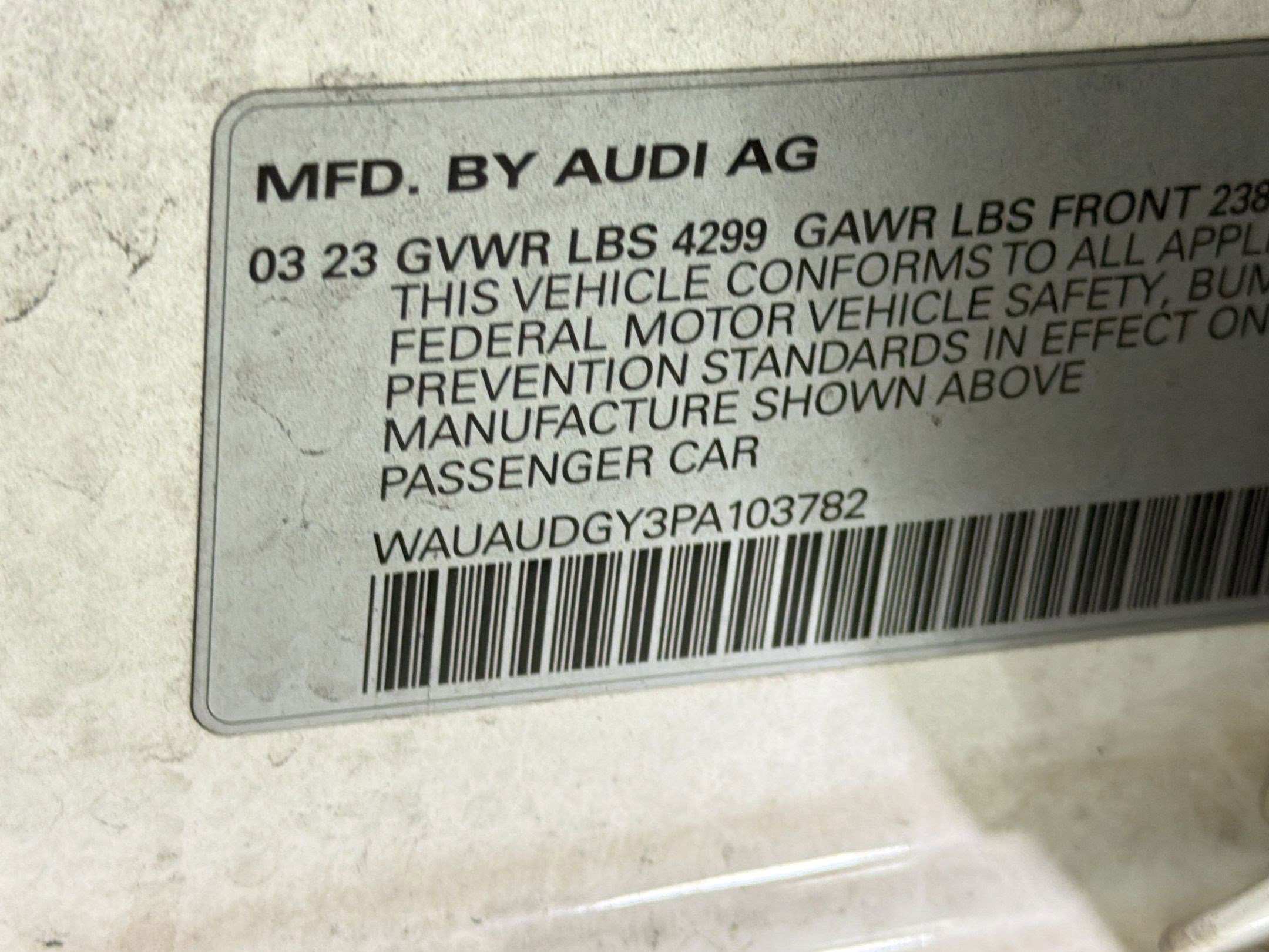 Used 2023 Audi A3 2.0T Premium w/ Convenience Package FWD image 19