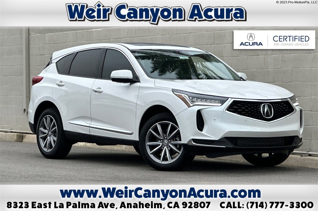 Certified 2023 Acura RDX w/ Technology Package