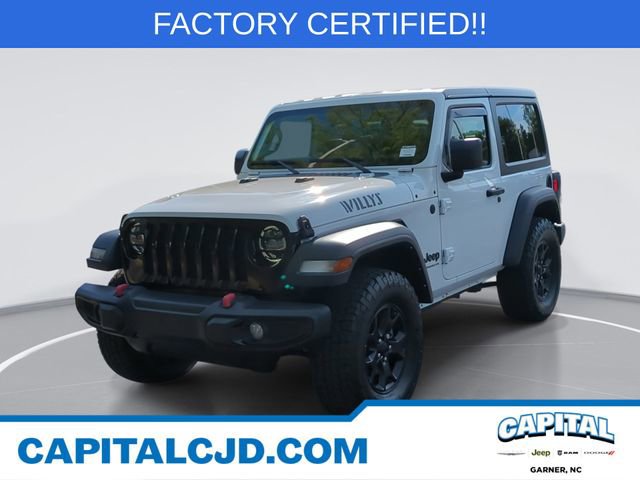 Certified 2022 Jeep Wrangler Sport AWD/4WD image 1