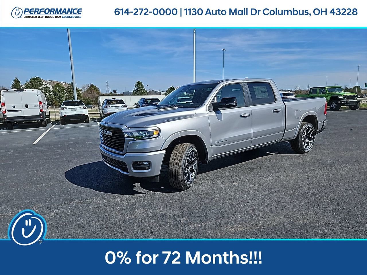 New 2025 RAM 1500 Laramie w/ Advanced Safety Group II