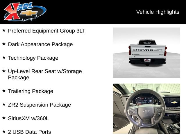 Certified 2024 Chevrolet Silverado 1500 ZR2 w/ Technology Package AWD/4WD image 2