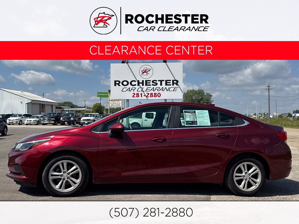Used 2016 Chevrolet Cruze LT w/ Sun And Sound Package FWD image 1