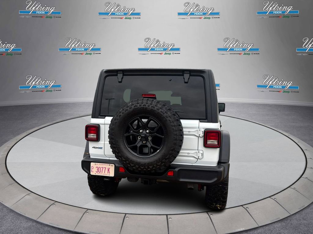 Used 2025 Jeep Wrangler Unlimited Sport S 4xe image 4