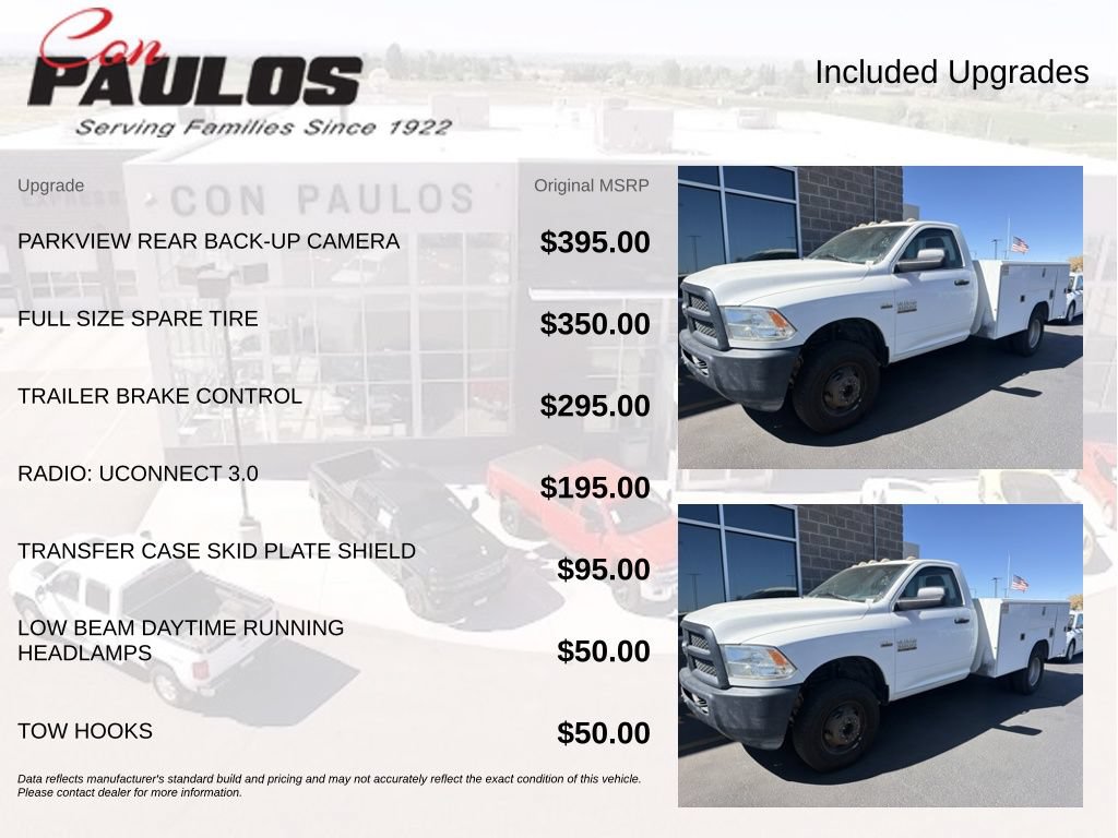 Used 2017 RAM 3500 Tradesman AWD/4WD image 2