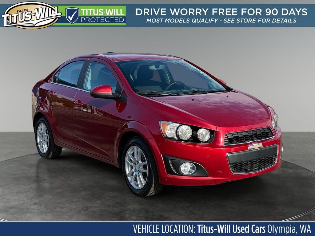 Used 2016 Chevrolet Sonic LT w/ Wheels and Fog Lamp Package