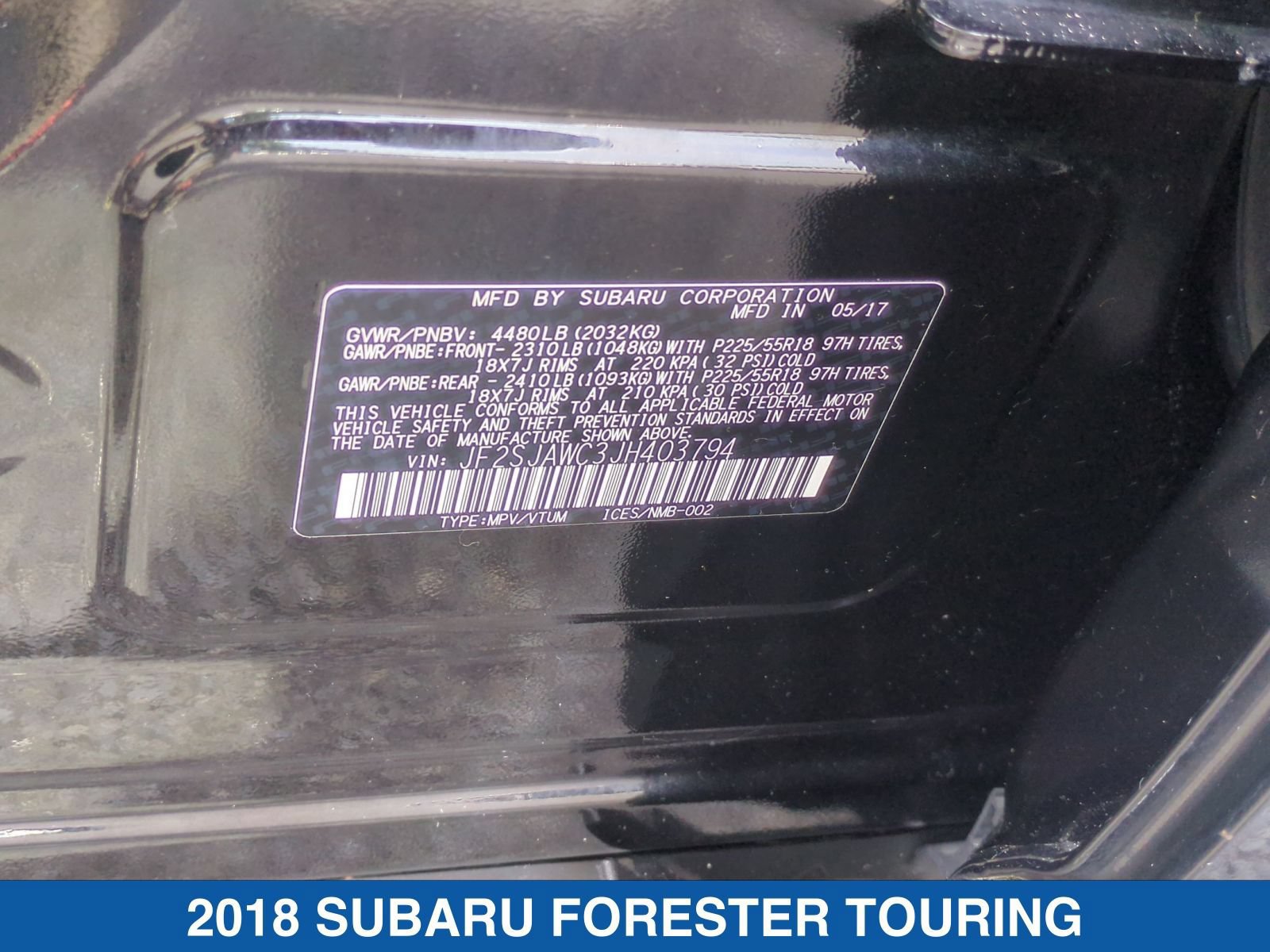 Used 2018 Subaru Forester 2.5i Touring AWD/4WD image 39