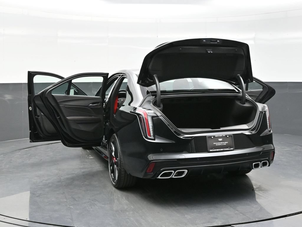 New 2025 Cadillac CT4 V w/ LPO, Red Accent Package AWD/4WD image 28