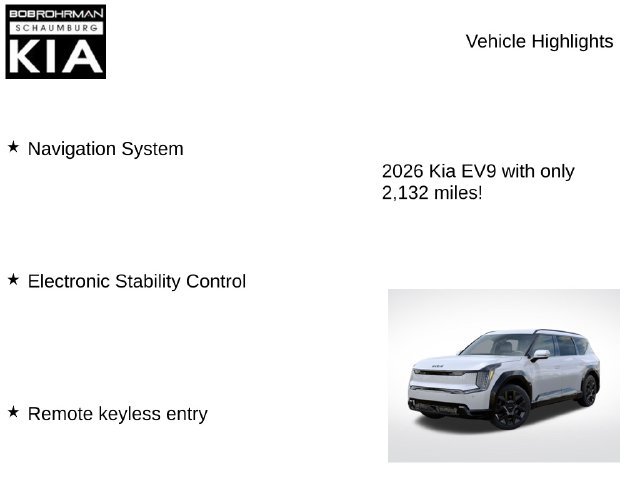 New 2026 Kia EV9 Land w/ Nightfall Edition Package AWD/4WD image 7