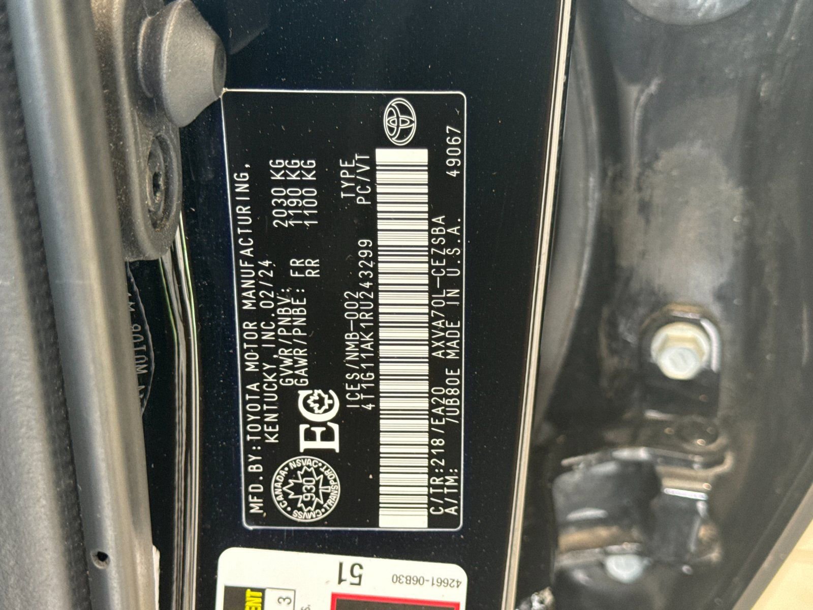 Used 2024 Toyota Camry SE FWD image 16