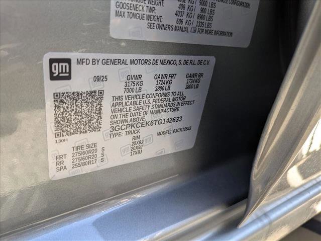 New 2026 Chevrolet Silverado 1500 Custom Trail Boss w/ Turbomax Blackout Package image 19