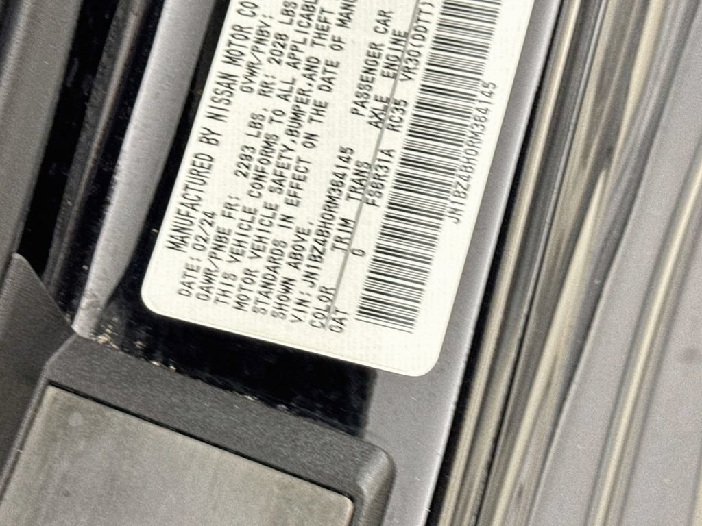 Used 2024 Nissan Z Performance w/ Floor Mat Package RWD image 38