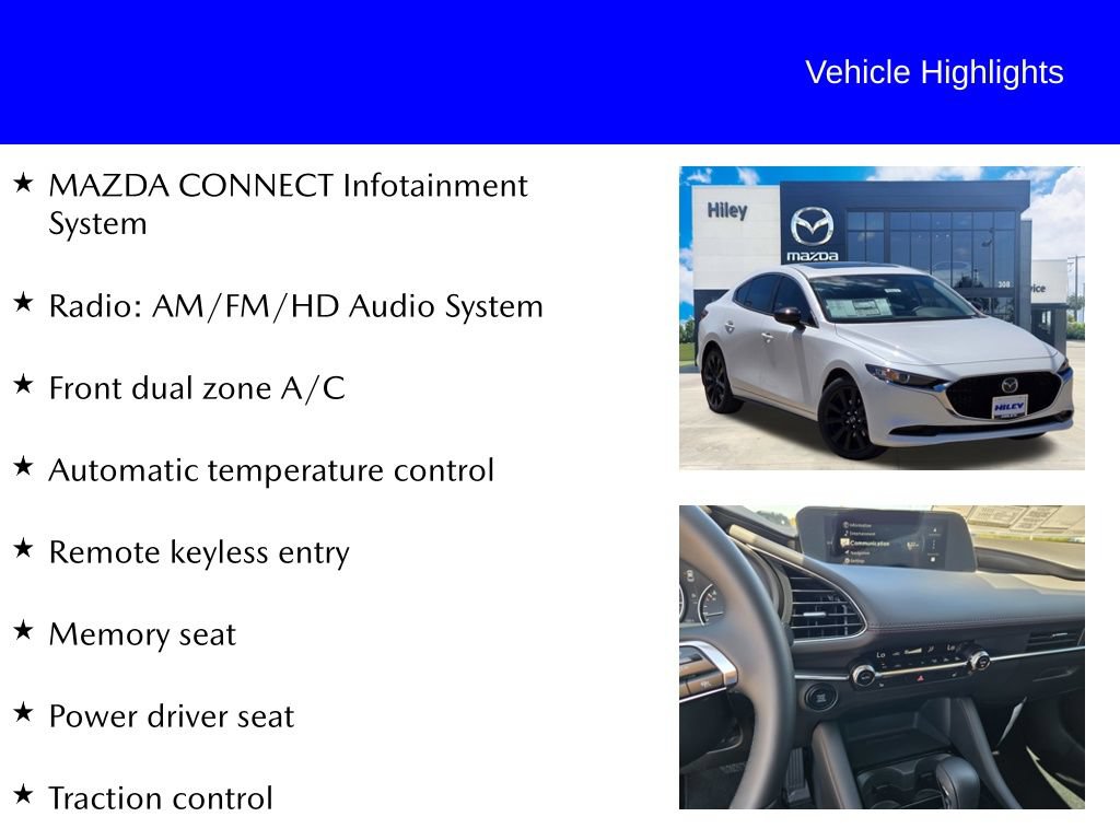 New 2026 MAZDA MAZDA3 Carbon AWD/4WD image 9