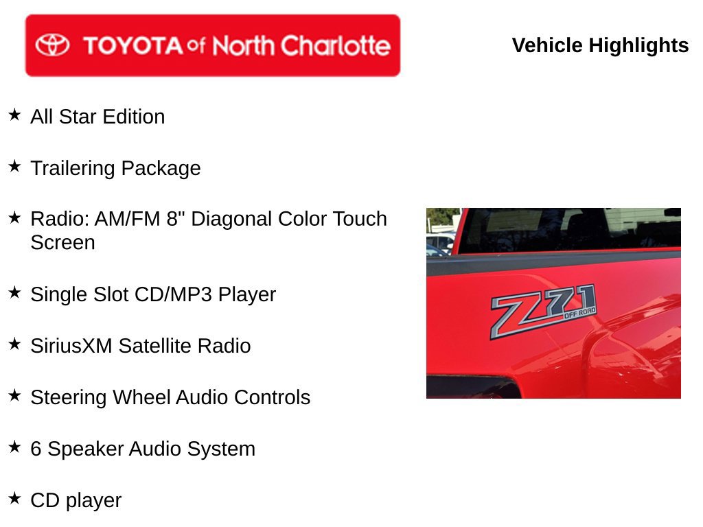 Used 2016 Chevrolet Silverado 1500 LT w/ All Star Edition AWD/4WD image 5