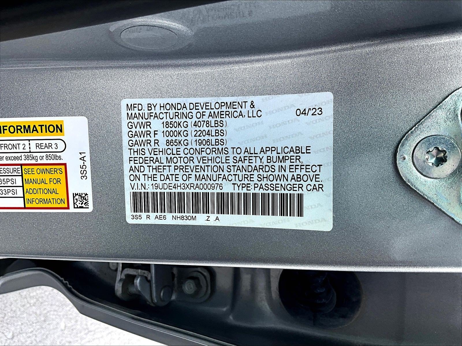 Certified 2024 Acura Integra A-Spec FWD image 19