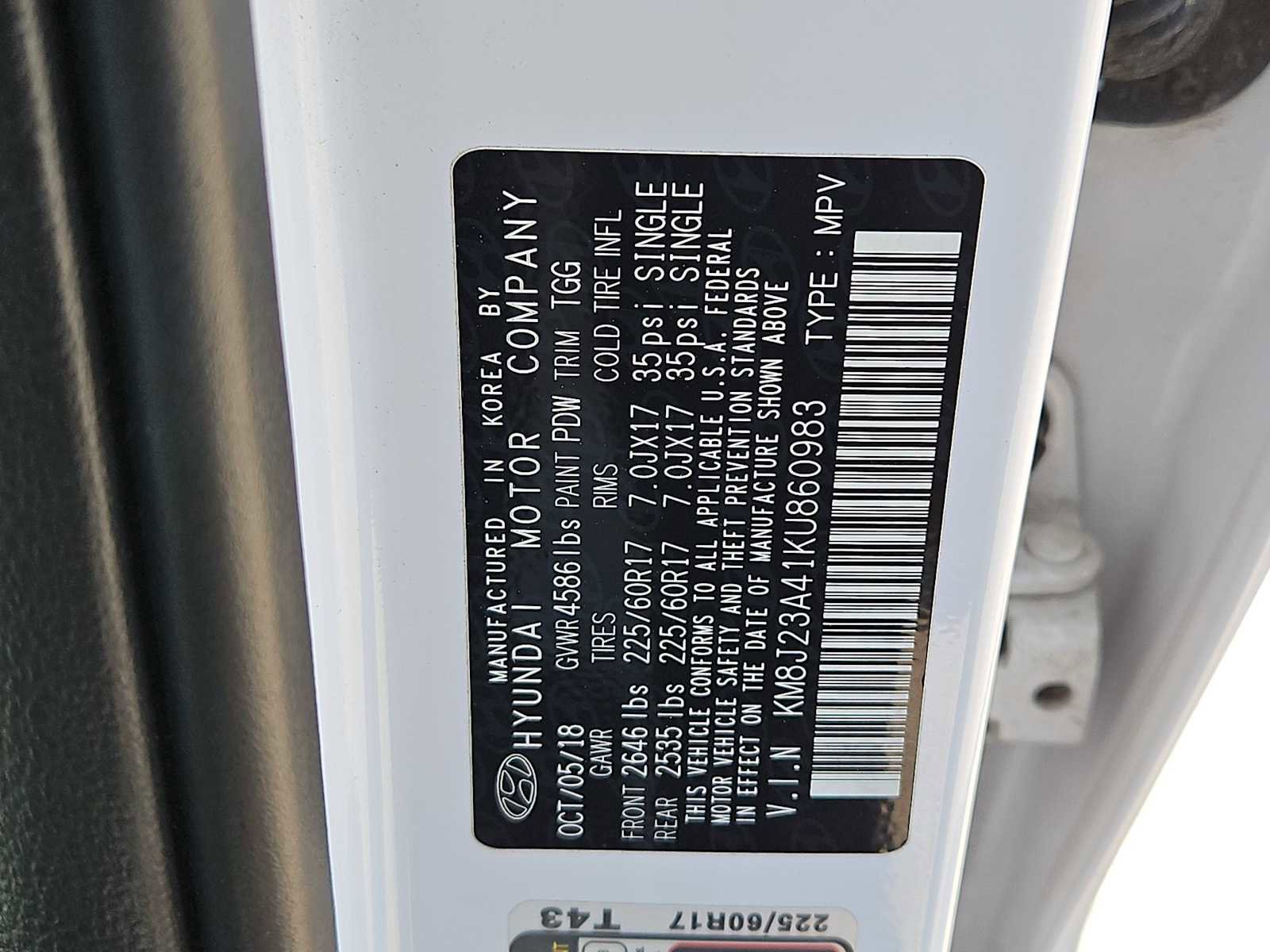 Used 2019 Hyundai Tucson SE FWD image 35