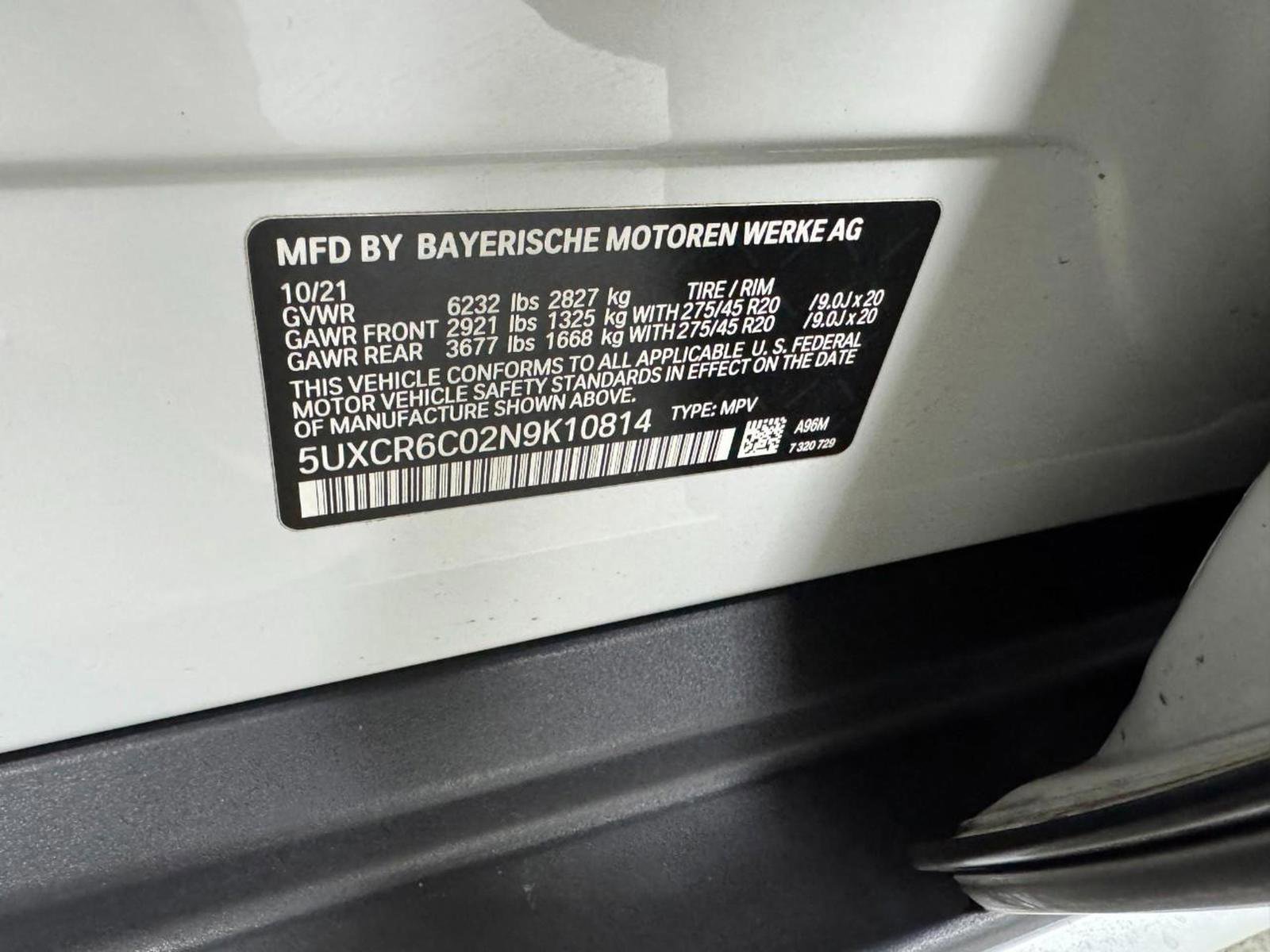 Used 2022 BMW X5 xDrive40i w/ Parking Assistance Package image 36