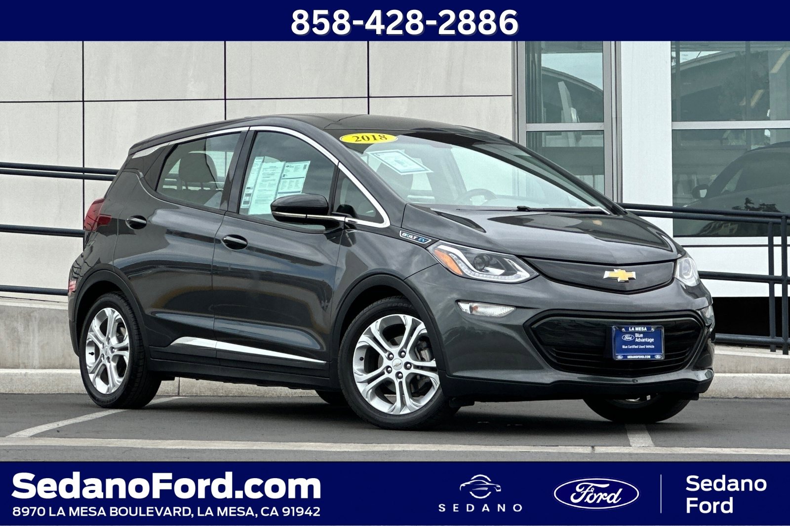 Used 2018 Chevrolet Bolt LT