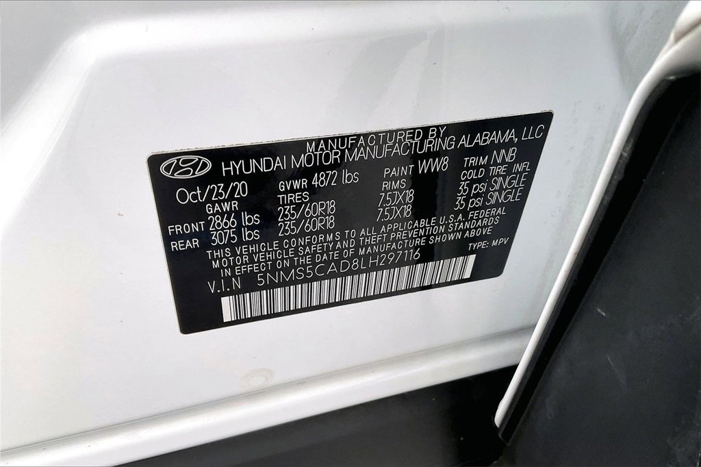 Used 2020 Hyundai Santa Fe Limited image 18