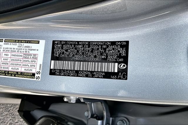 New 2026 Lexus ES 500e AWD/4WD image 13