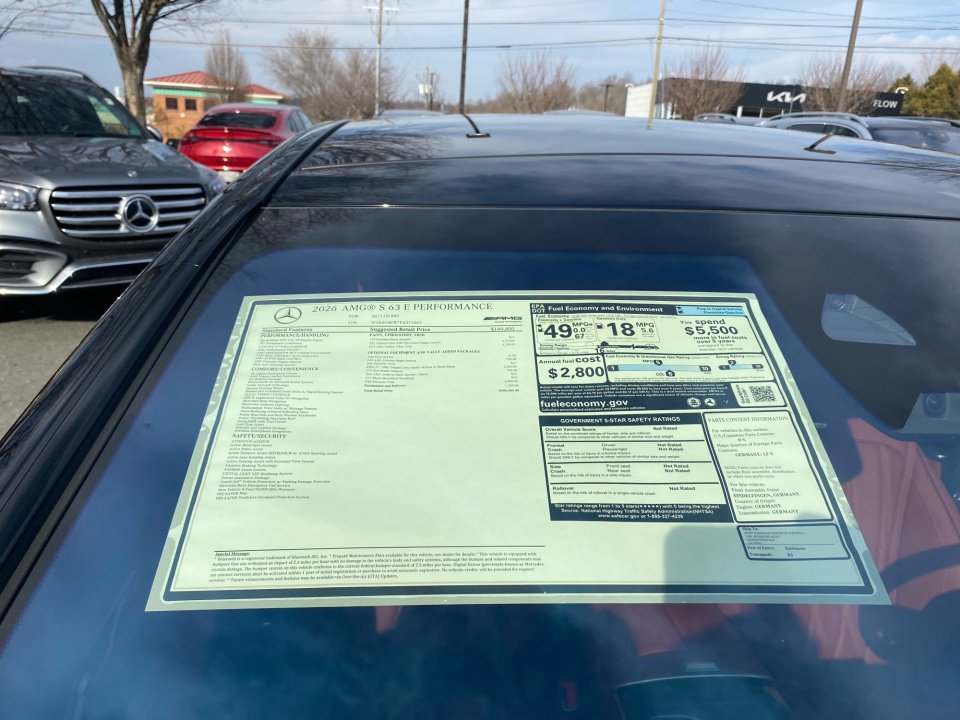 New 2026 Mercedes-Benz S 63 AMG S image 33