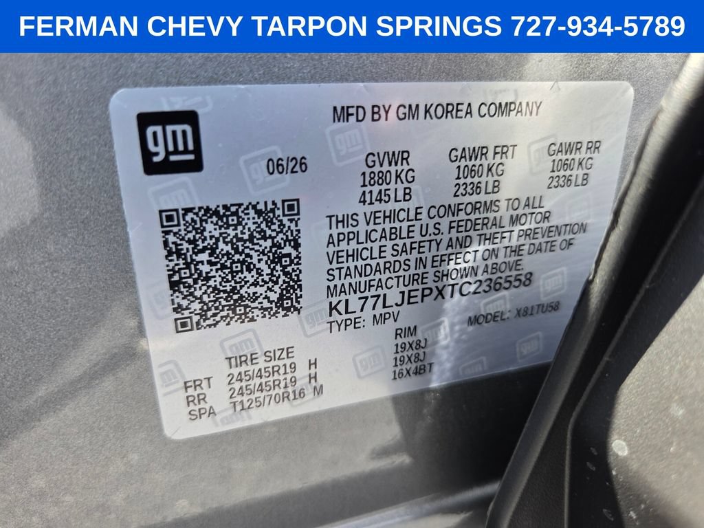 New 2026 Chevrolet Trax RS w/ Driver Confidence Package FWD image 23