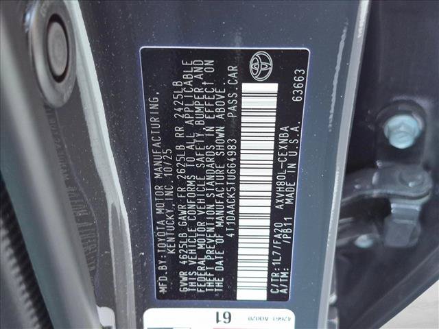 Certified 2026 Toyota Camry LE w/ Convenience Package FWD image 24