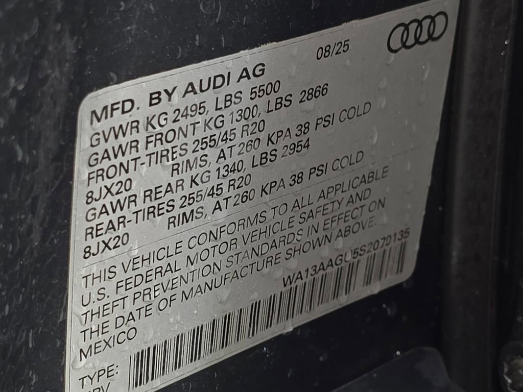 Used 2025 Audi Q5 Prestige image 36