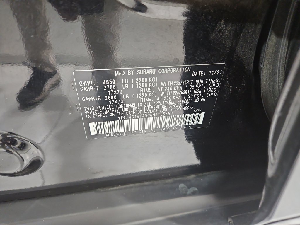 Certified 2022 Subaru Outback Premium AWD/4WD image 29