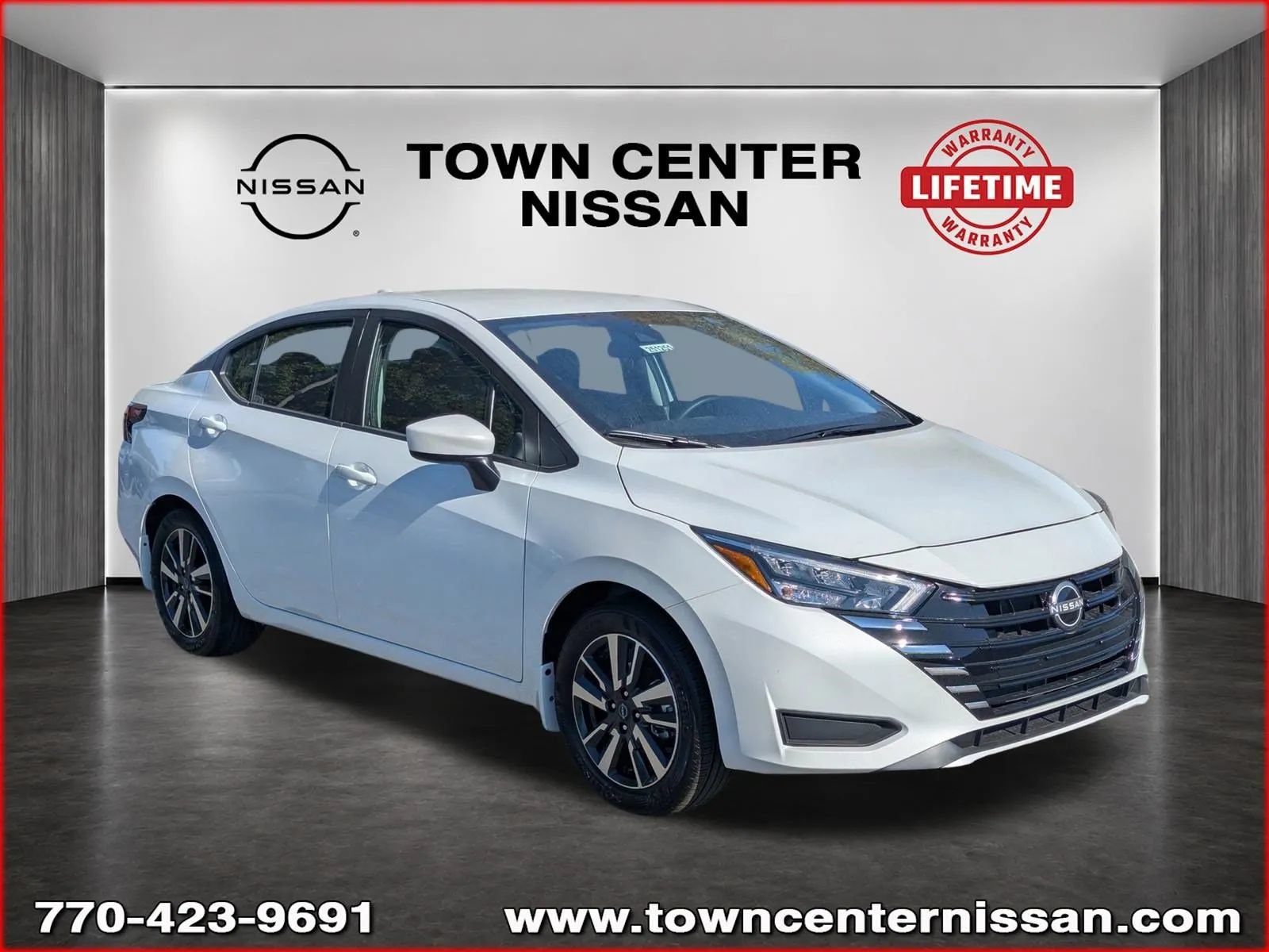 New 2025 Nissan Versa SV w/ Trunk Package